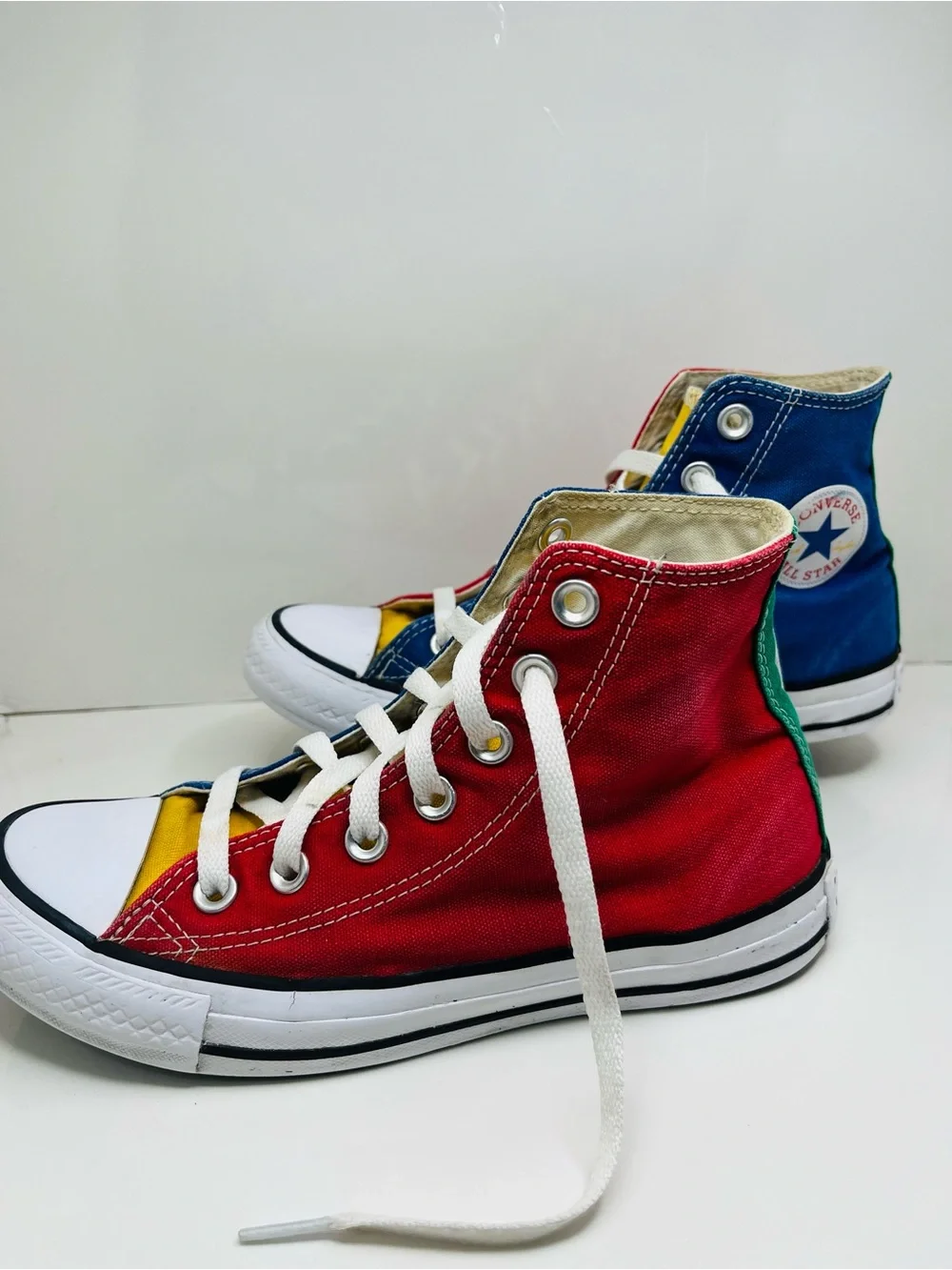 Converse Chuck Taylor All Star Hi Unisex 4 Boy - 6 Girl Multi Colorblock Sneaker